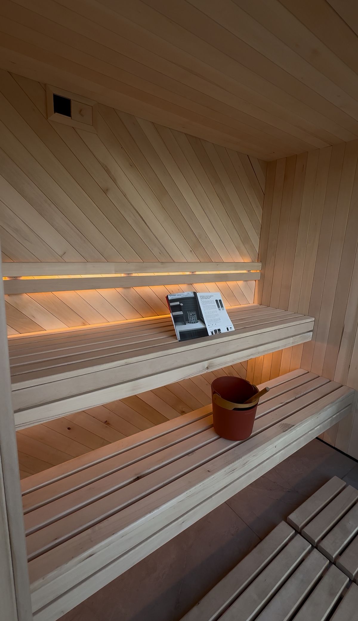 Модульная сауна интерьер